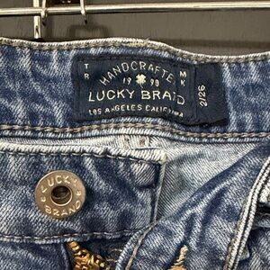 Lucky Brand Handcrafted Blue Denim Jeans with black pocket